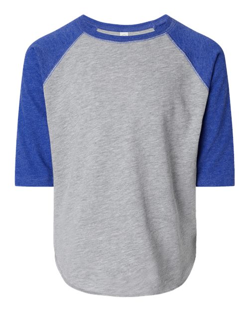 Rabbit Skins 3330 Toddler Baseball Fine Jersey Three-Quarter Sleeve Tee
