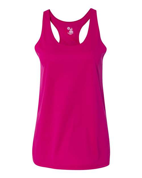 Badger 4166 Womenâ€™s B-Core Racerback Tank Top