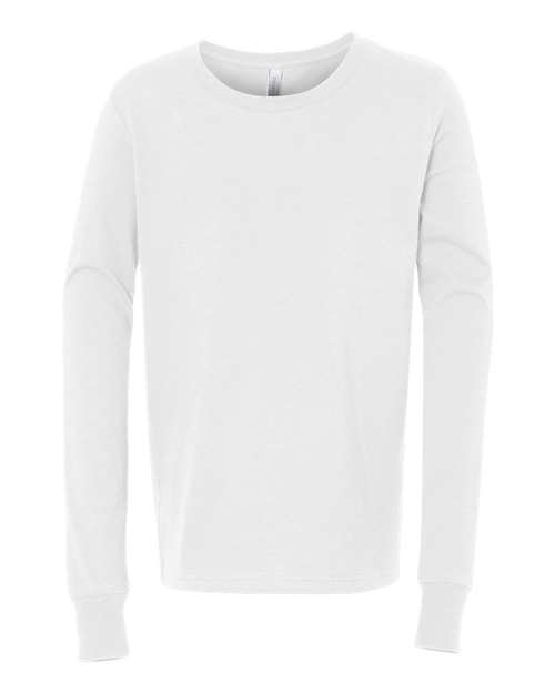 BELLA + CANVAS 3501Y Youth Jersey Long Sleeve Tee