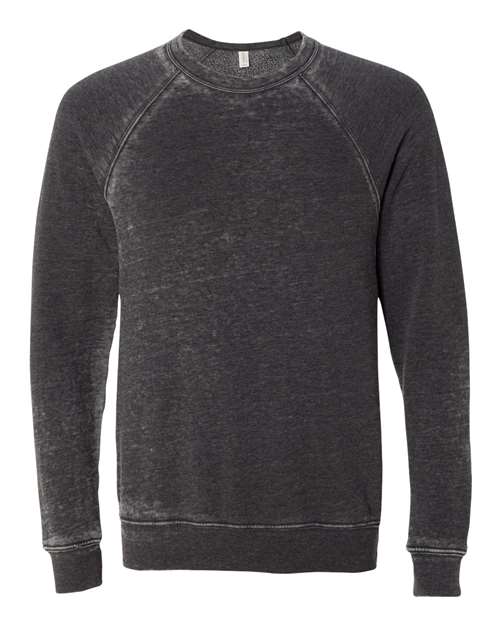 BELLA + CANVAS 3901 Unisex Sponge Fleece Raglan Crewneck Sweatshirt