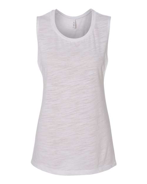 BELLA + CANVAS 8803 Women's Flowy Scoop Muscle Tank