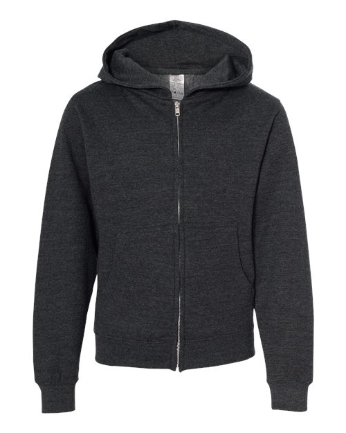Independent Trading Co. SS4001YZ Youth Midweight Full-Zip Hooded Sweatshirt