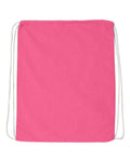 Q-Tees Q4500 Economical Cotton Drawstring Bag