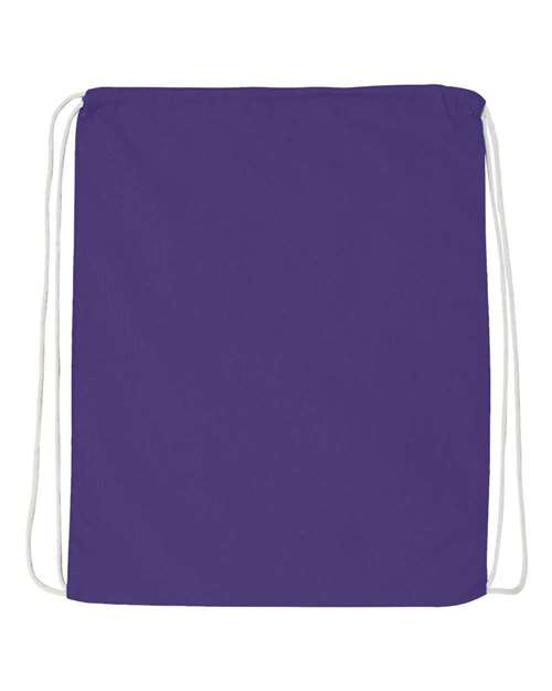 Q-Tees Q4500 Economical Cotton Drawstring Bag