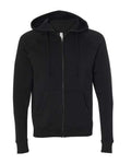 Independent Trading Co. PRM33SBZ Unisex Special Blend Raglan Full-Zip Hooded Sweatshirt