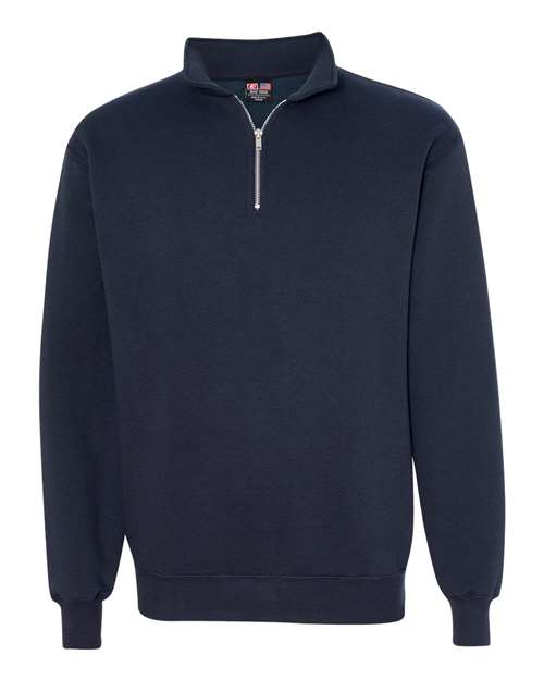 Bayside 920 Unisex USA-Made Quarter-Zip Sweatshirt
