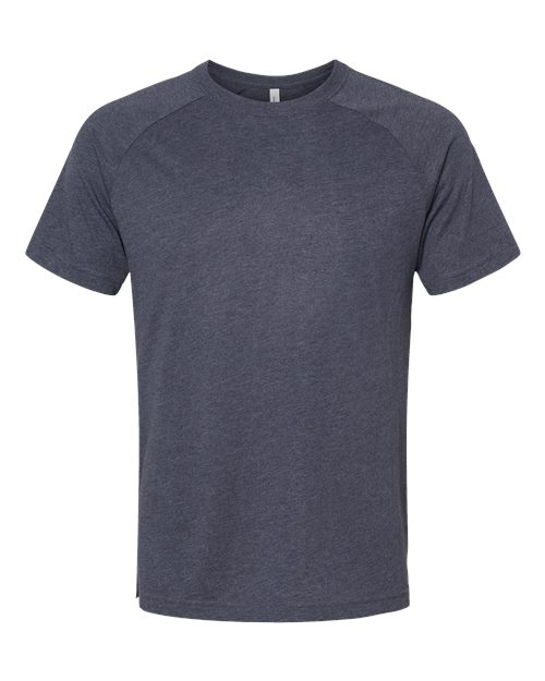BELLA + CANVAS 3201 Men's Heather CVC Raglan Tee