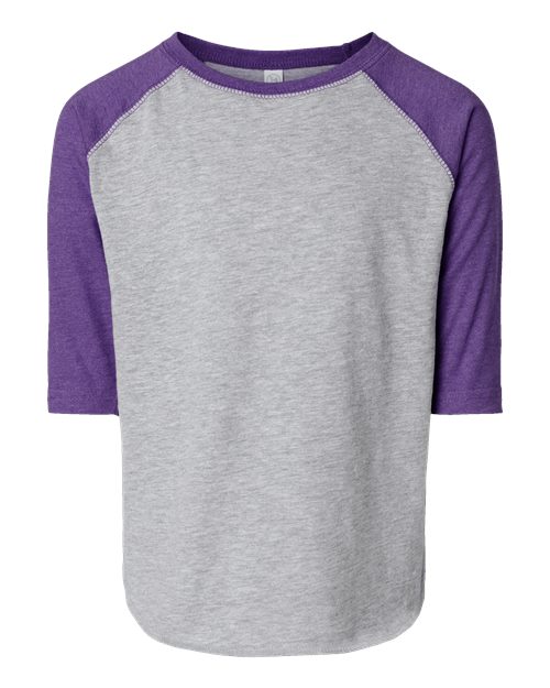 Rabbit Skins 3330 Toddler Baseball Fine Jersey Three-Quarter Sleeve Tee