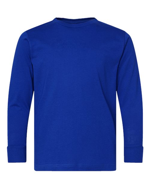 LAT 6201 Youth Fine Jersey Long Sleeve Tee
