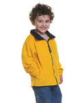 Bayside 1115 Youth USA-Made Full-Zip Fleece Jacket