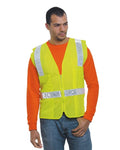 Bayside 3788 Unisex USA-Made ANSI Surveyor's Vest Class 2
