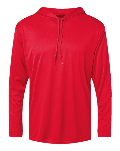 Badger 4105 Unisex B-Core Hooded Long Sleeve T-Shirt
