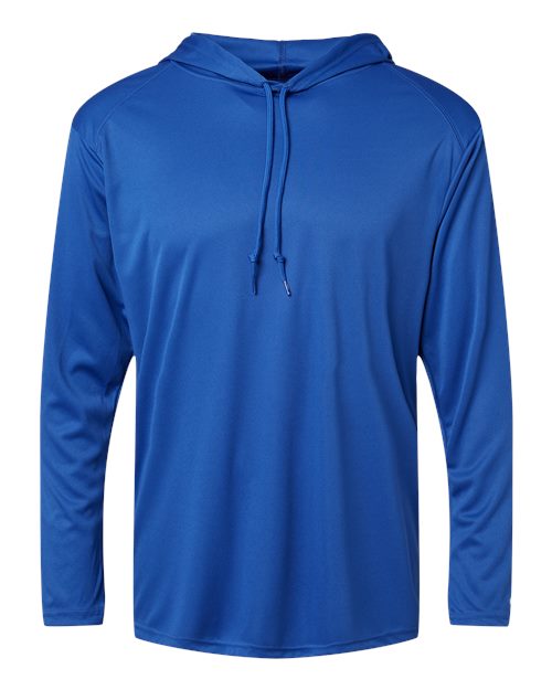 Badger 4105 Unisex B-Core Hooded Long Sleeve T-Shirt