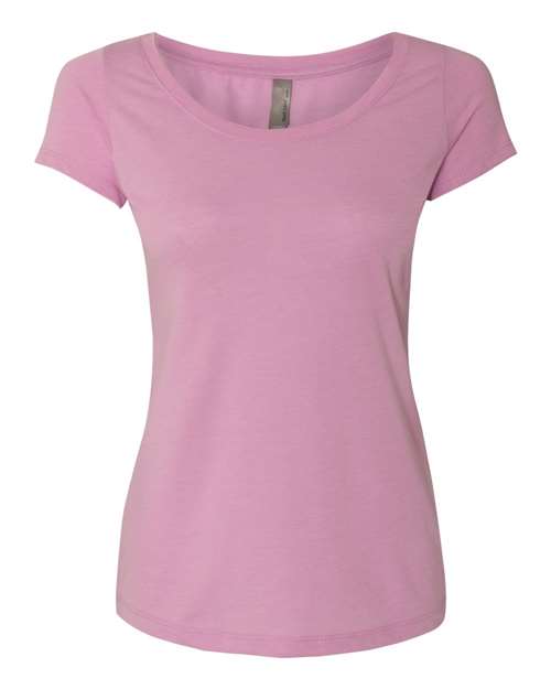 Next Level 6730 Women’s Triblend Scoop Neck T-Shirt