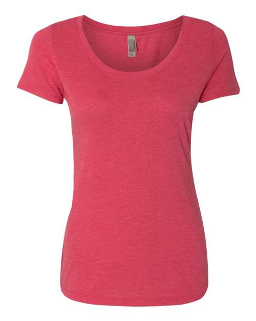 Next Level 6730 Women’s Triblend Scoop Neck T-Shirt