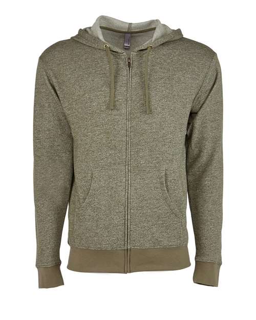 Next Level 9600 Unisex Pacifica Full-Zip Hoodie Sweatshirt