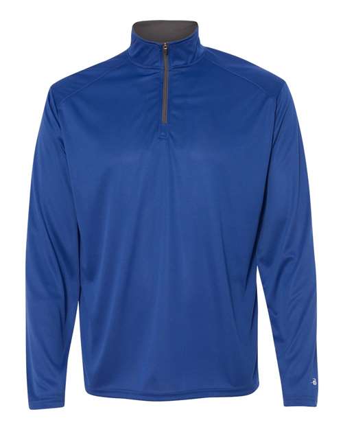 Badger 4102 Men's B-Core Quarter-Zip Pullover