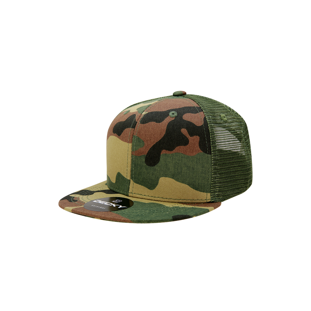 Decky 5010 Youth 6 Panel High Profile Structured Cotton Trucker
