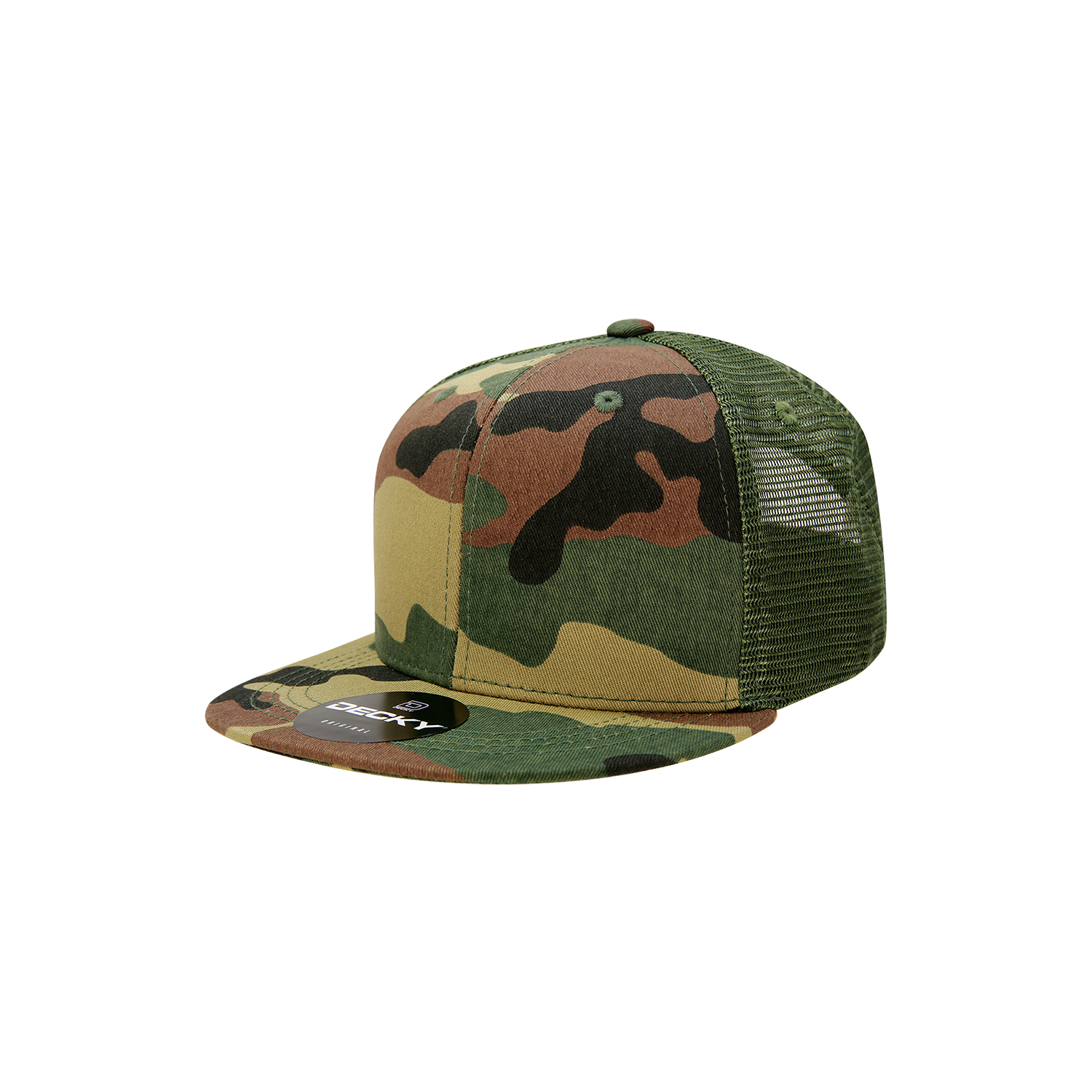 Decky 5010 Youth 6 Panel High Profile Structured Cotton Trucker
