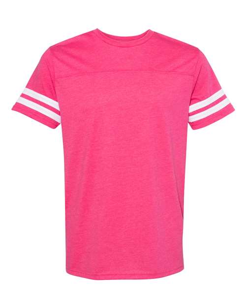 LAT 6937 Unisex Football Fine Jersey Tee