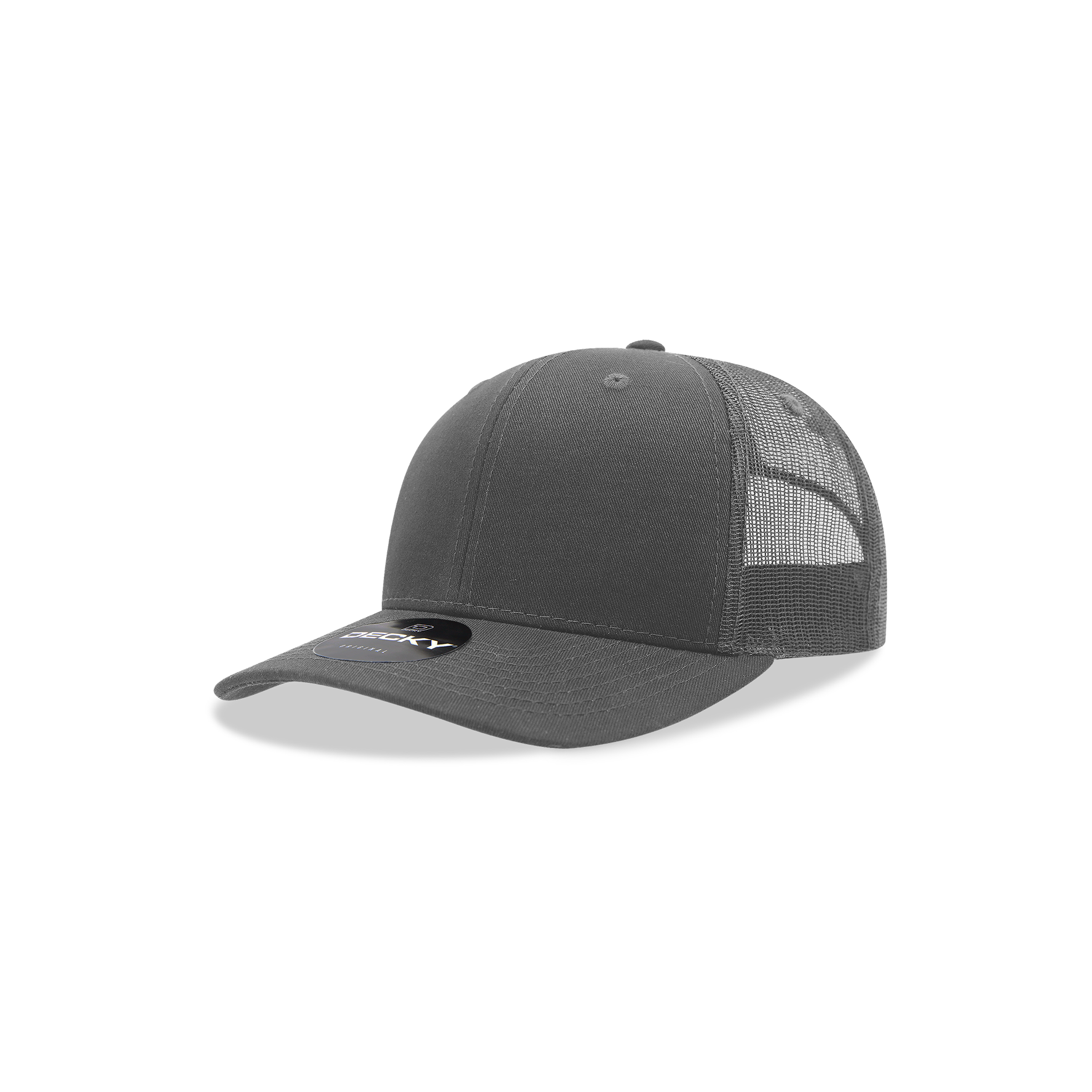 Decky 5019 Youth 6 Panel Mid Profile Structured Cotton Trucker