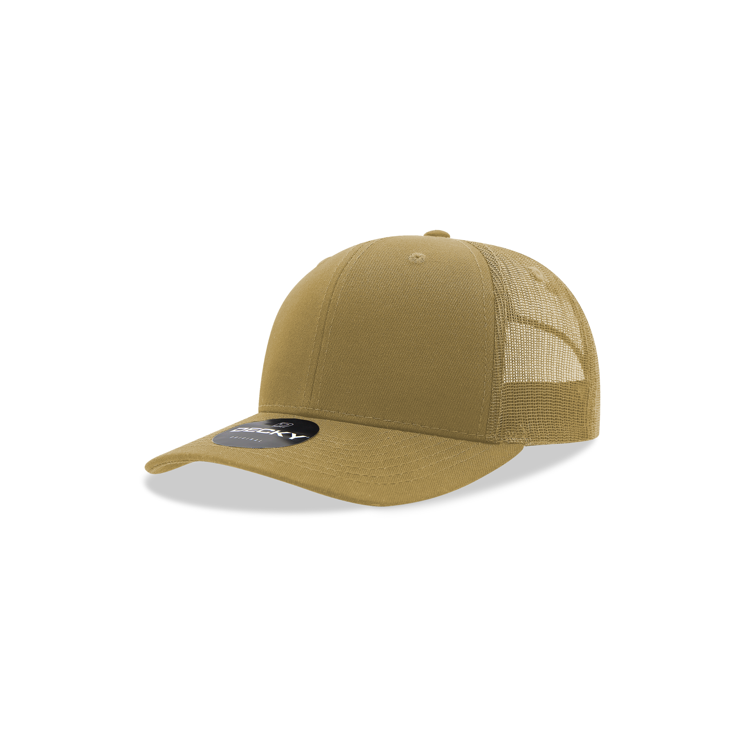 Decky 5019 Youth 6 Panel Mid Profile Structured Cotton Trucker
