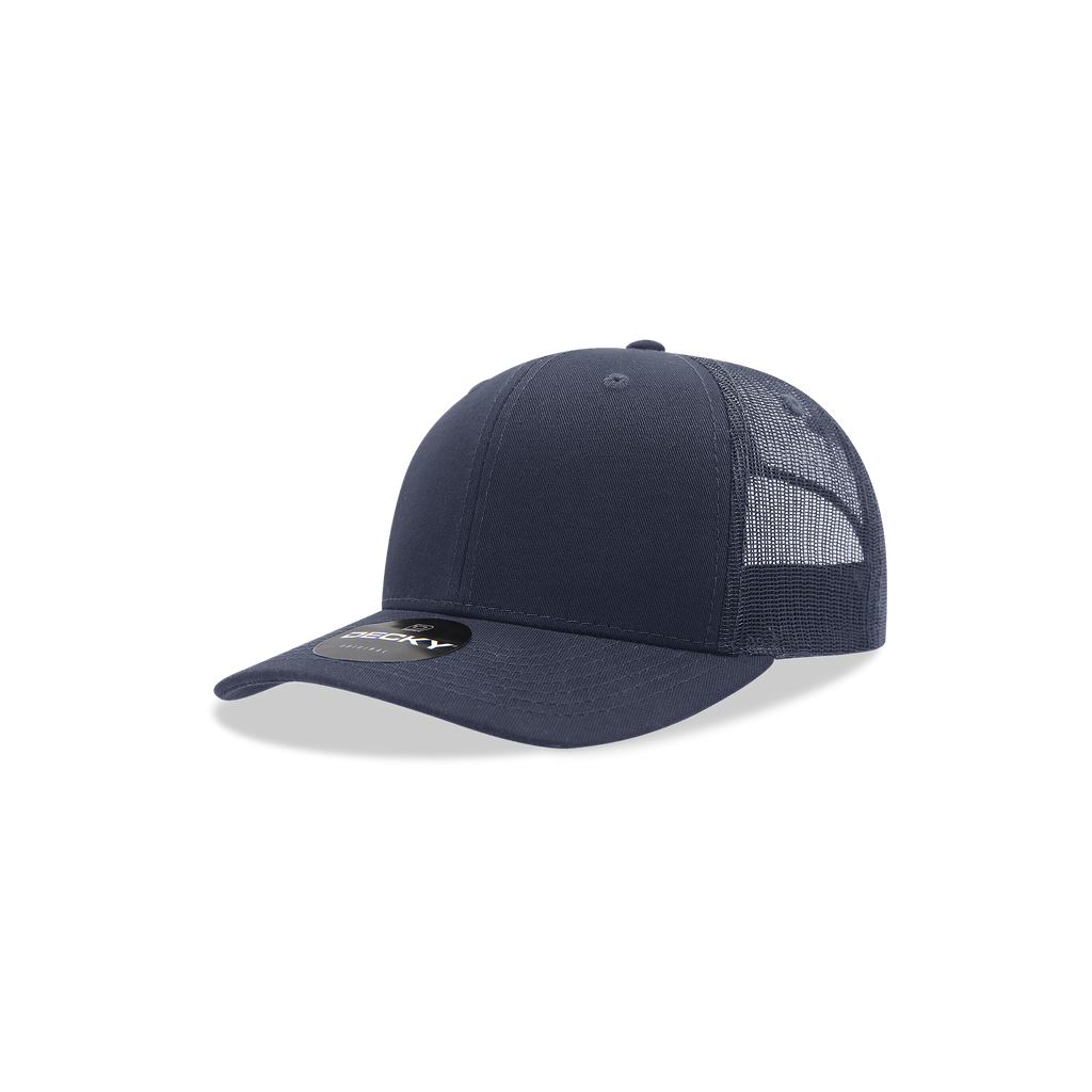 Decky 5019 Youth 6 Panel Mid Profile Structured Cotton Trucker