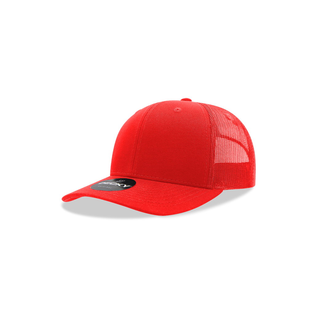 Decky 5019 Youth 6 Panel Mid Profile Structured Cotton Trucker