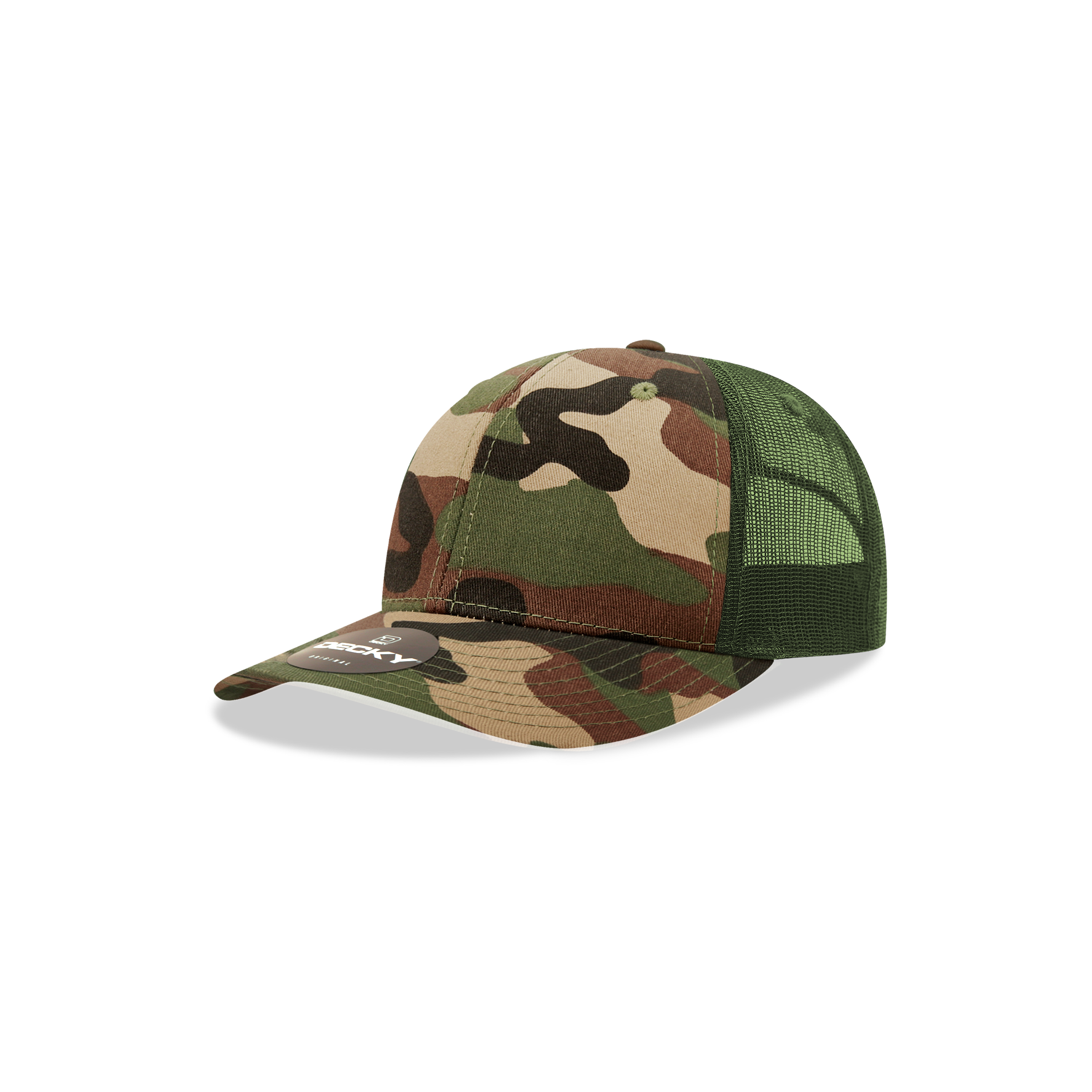 Decky 5019 Youth 6 Panel Mid Profile Structured Cotton Trucker