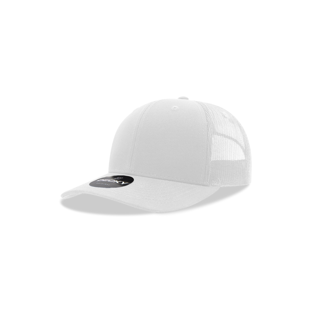 Decky 5019 Youth 6 Panel Mid Profile Structured Cotton Trucker