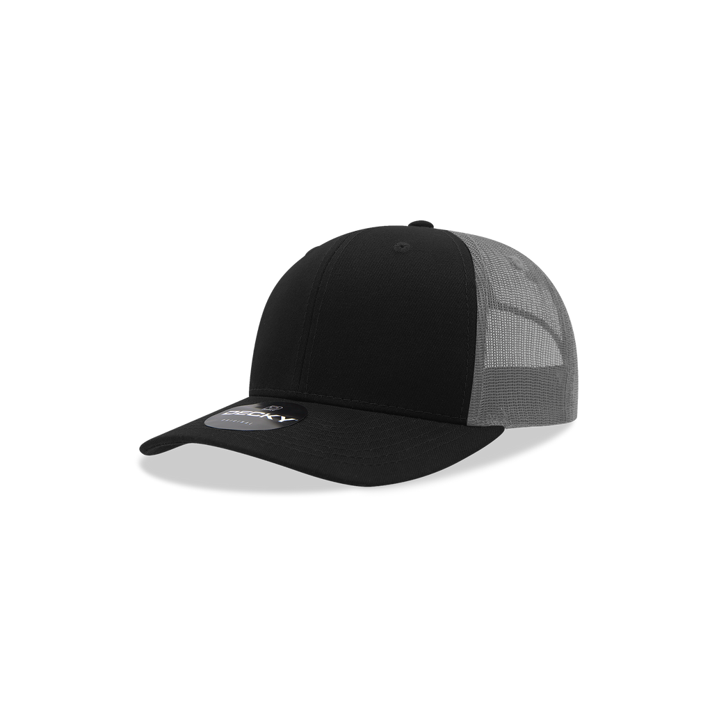 Decky 5019 Youth 6 Panel Mid Profile Structured Cotton Trucker