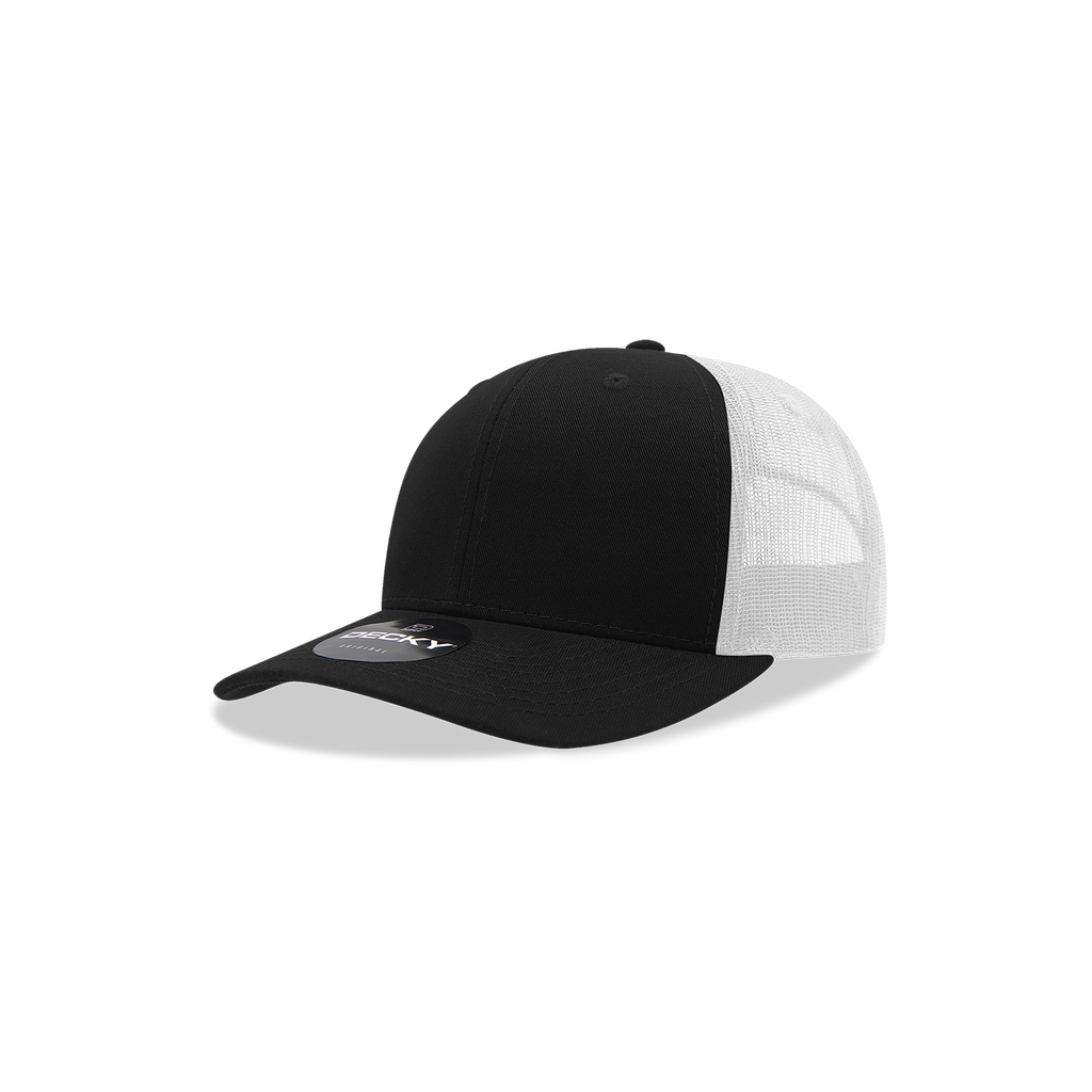 Decky 5019 Youth 6 Panel Mid Profile Structured Cotton Trucker