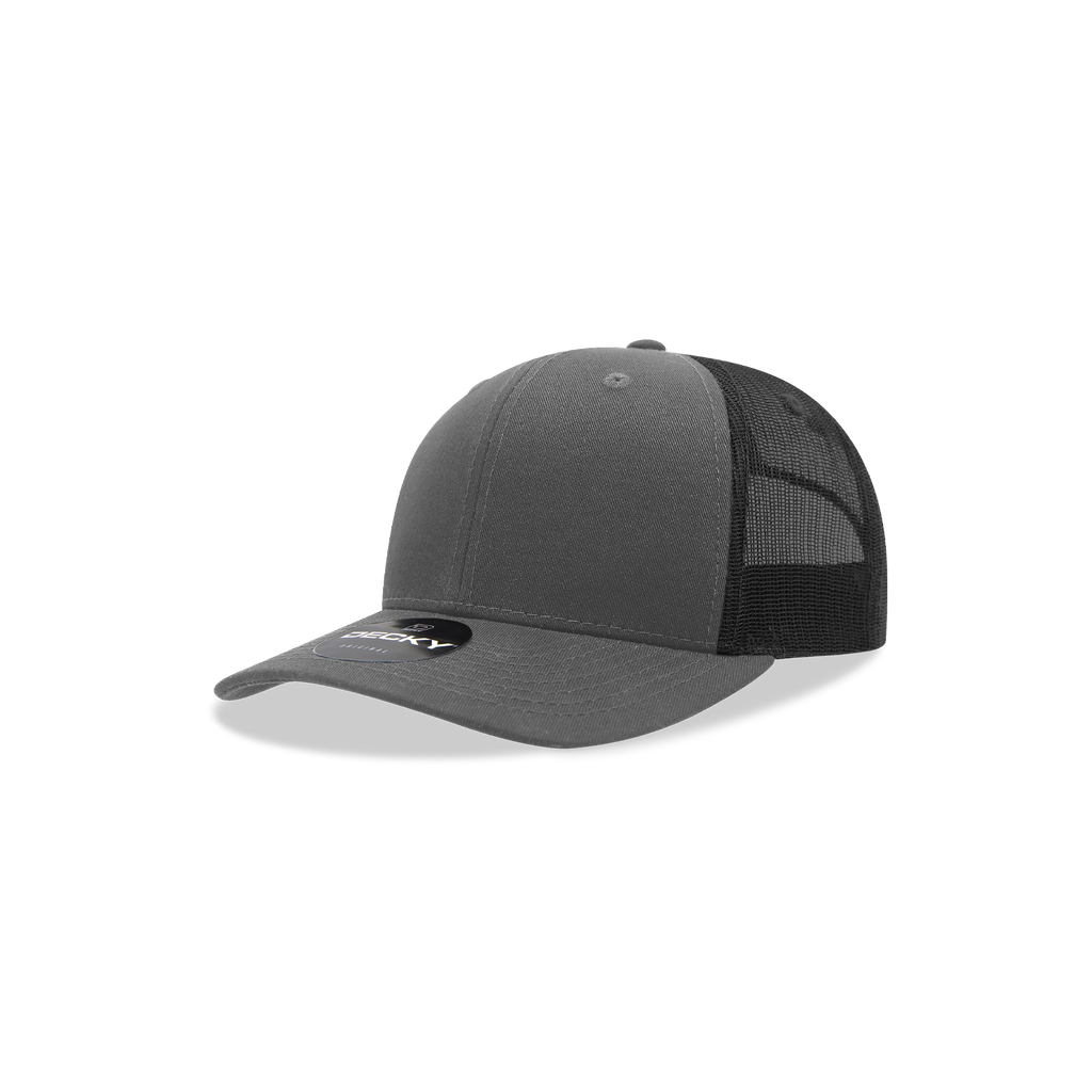 Decky 5019 Youth 6 Panel Mid Profile Structured Cotton Trucker
