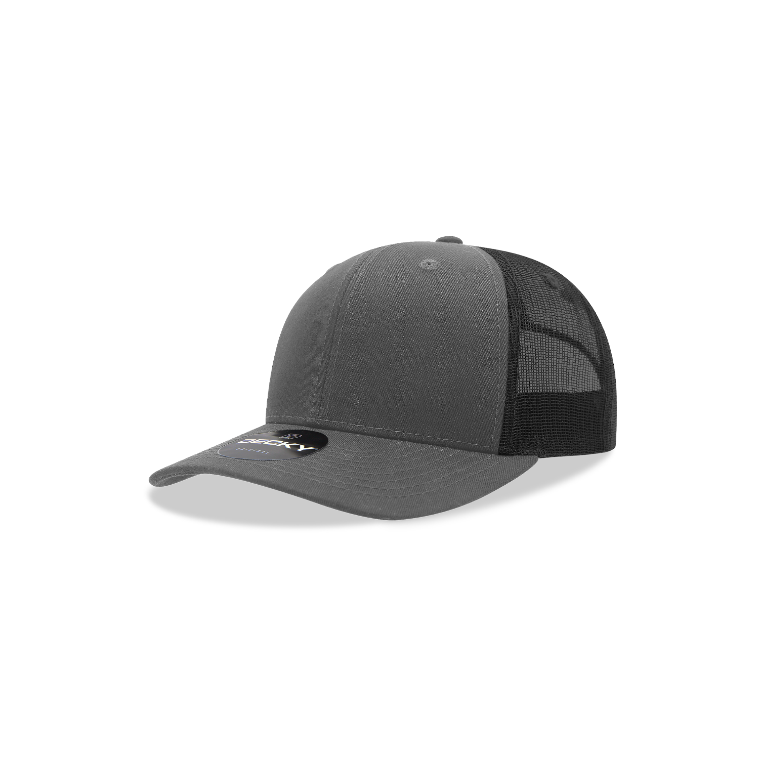 Decky 5019 Youth 6 Panel Mid Profile Structured Cotton Trucker