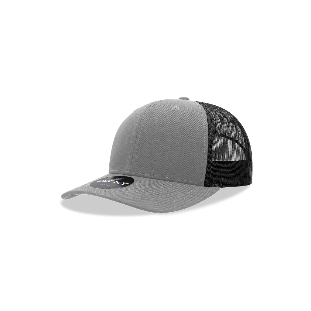 Decky 5019 Youth 6 Panel Mid Profile Structured Cotton Trucker