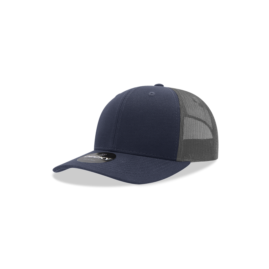Decky 5019 Youth 6 Panel Mid Profile Structured Cotton Trucker
