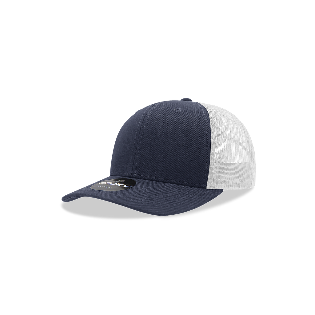 Decky 5019 Youth 6 Panel Mid Profile Structured Cotton Trucker