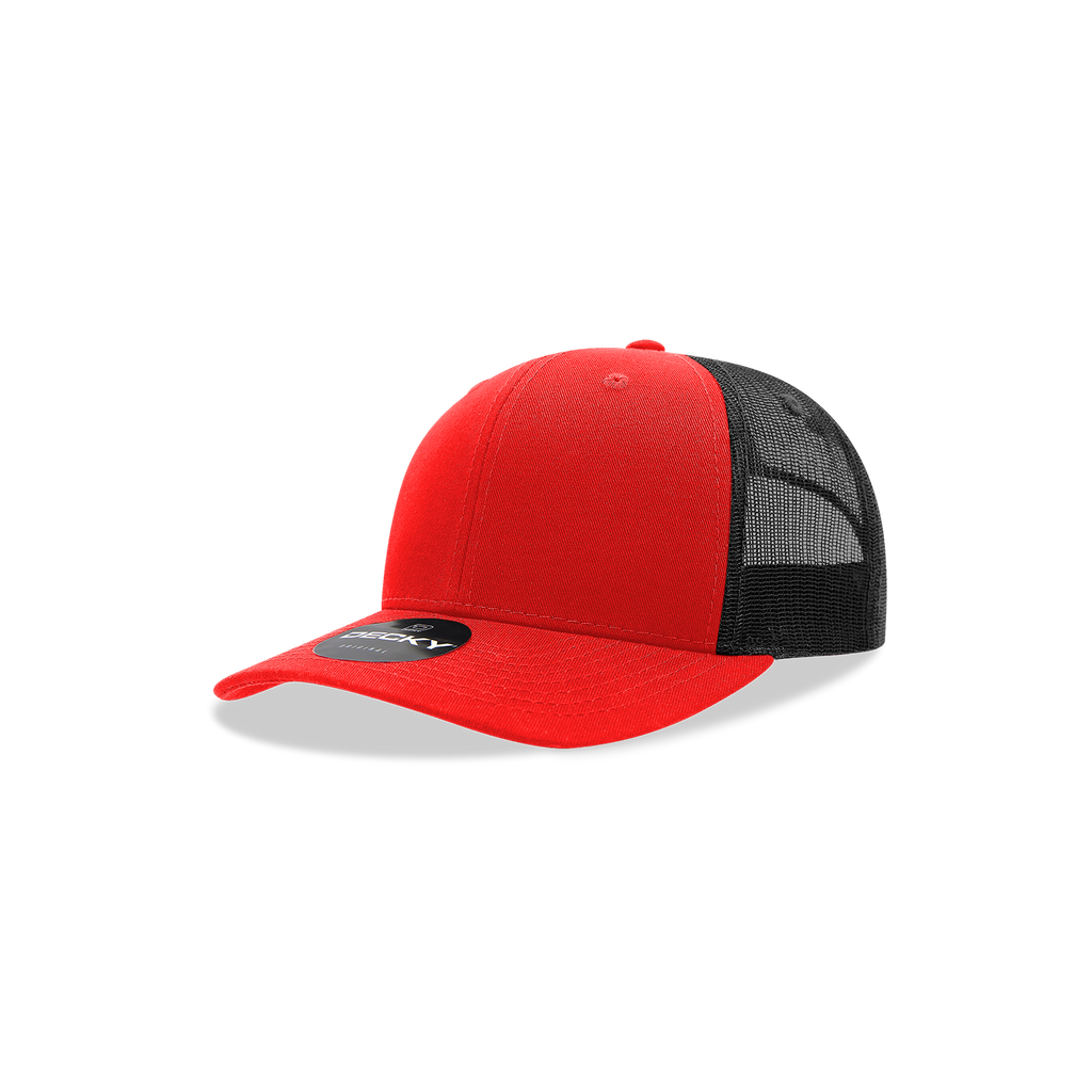 Decky 5019 Youth 6 Panel Mid Profile Structured Cotton Trucker