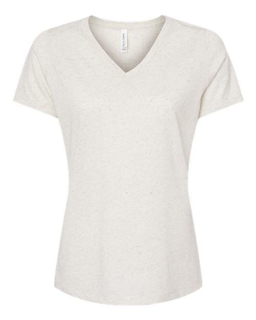 BELLA + CANVAS 6415 Women's Relaxed Triblend V-Neck Tee