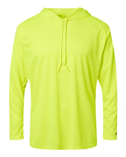 Badger 4105 Unisex B-Core Hooded Long Sleeve T-Shirt