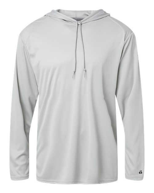Badger 4105 Unisex B-Core Hooded Long Sleeve T-Shirt