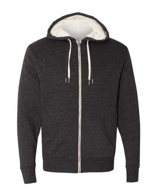 Independent Trading Co. EXP90SHZ Unisex Sherpa-Lined Hooded Sweatshirt