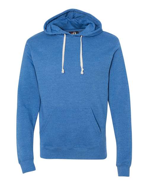 J. America 8871 Men's Triblend Fleece Hooded Sweatshirt