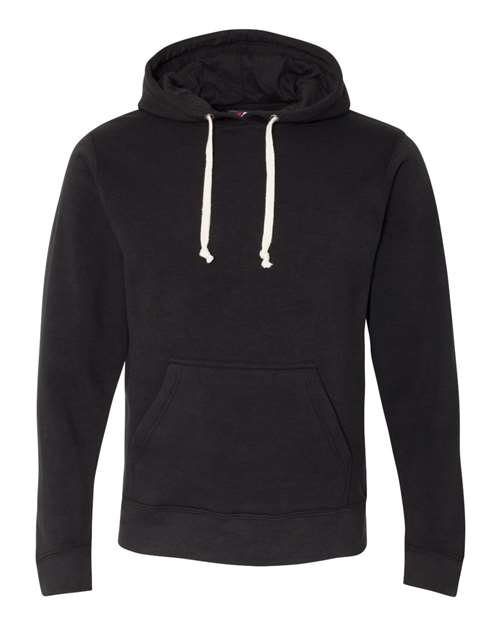 J. America 8871 Men's Triblend Fleece Hooded Sweatshirt