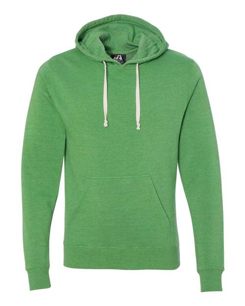J. America 8871 Men's Triblend Fleece Hooded Sweatshirt