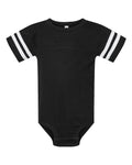 Rabbit Skins 4437 Infant Football Fine Jersey Bodysuit