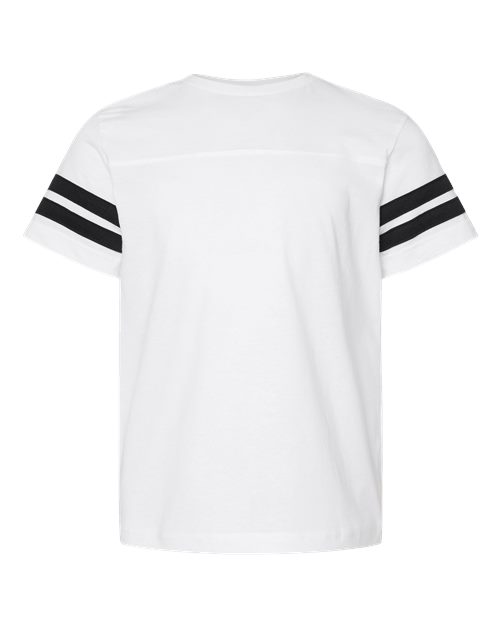 LAT 6137 Youth Football Fine Jersey Tee