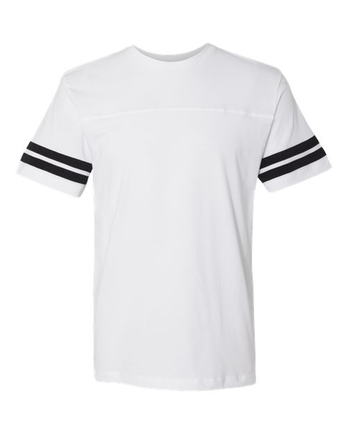 LAT 6937 Unisex Football Fine Jersey Tee