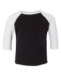 Rabbit Skins 3330 Toddler Baseball Fine Jersey Three-Quarter Sleeve Tee