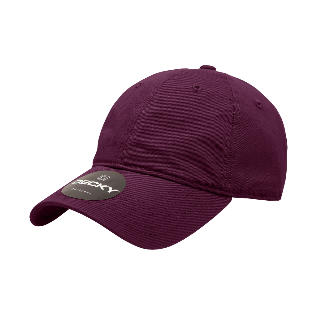 Decky 5120 Women's 6 Panel Low Profile Relaxed Cotton Cap